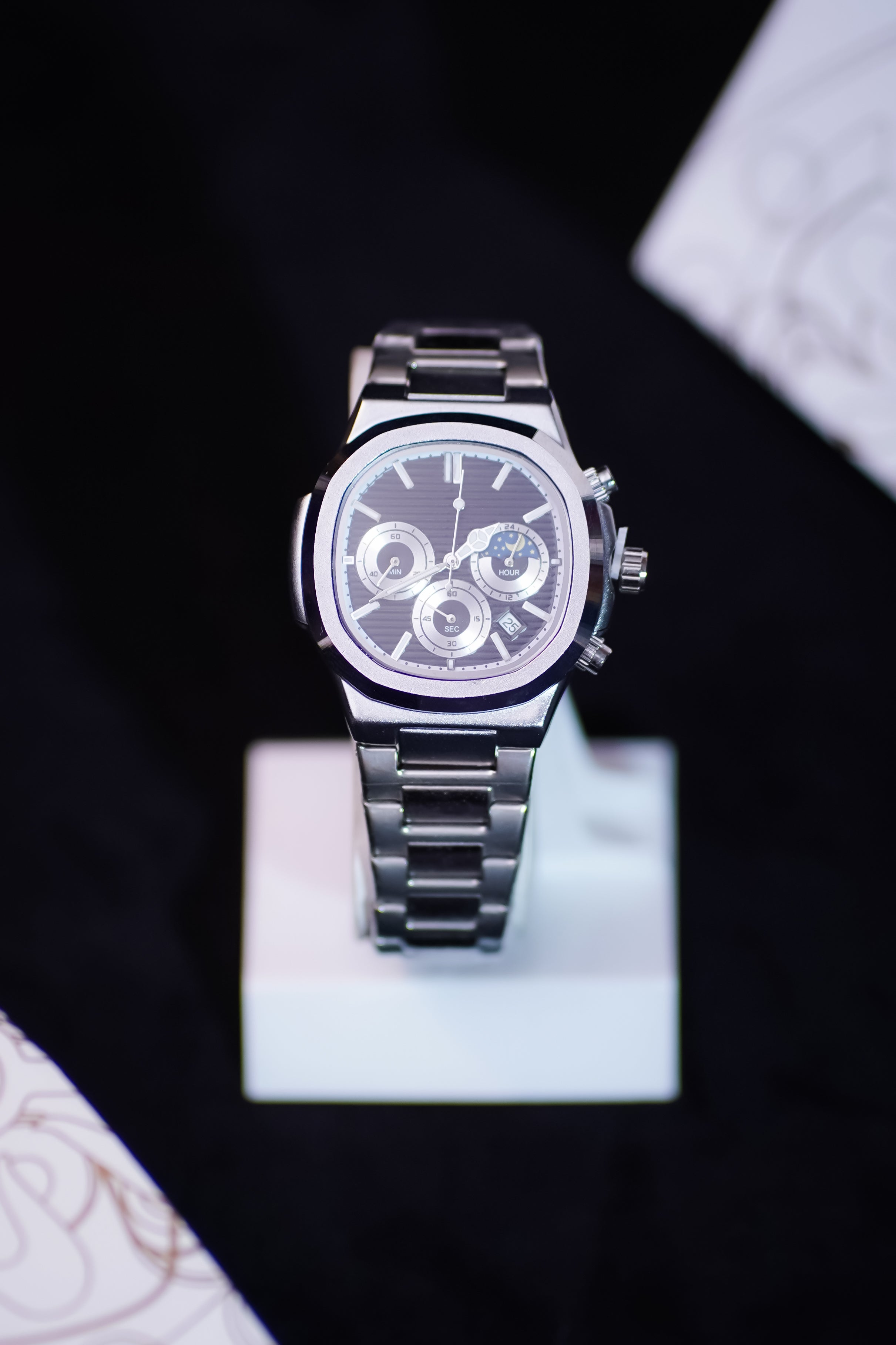 Inspired by PP CHENXI 922 "Nautilus" Chronograph (black)