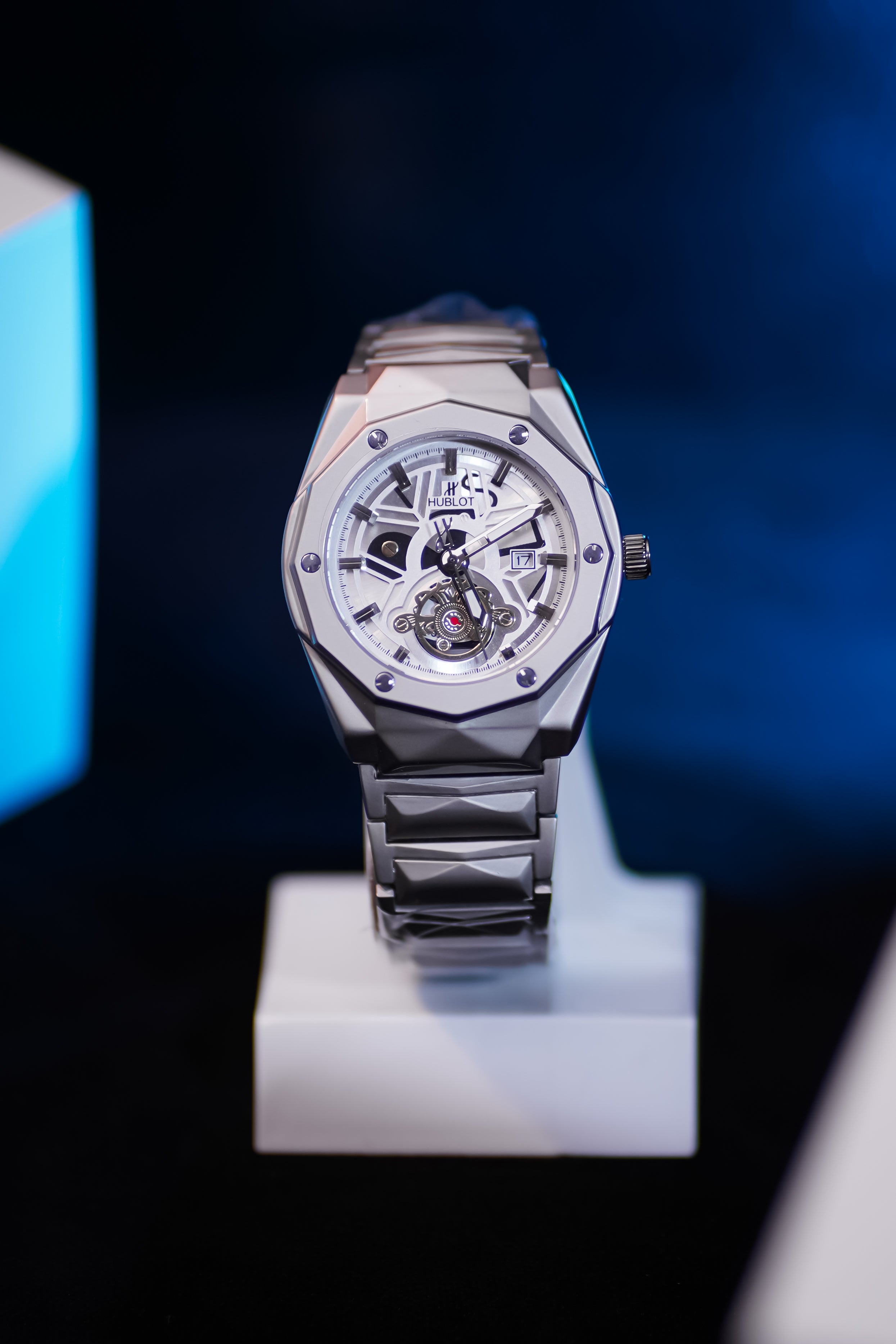 Hublot Emerald Prism Skeleton (White)