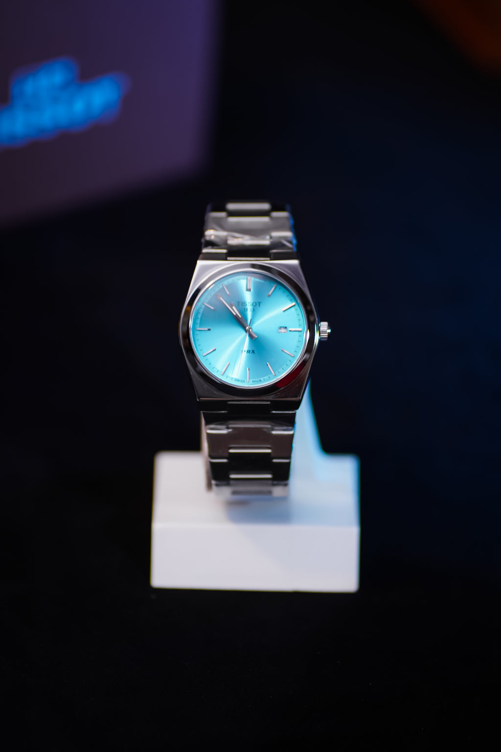 Tissot PRX Quartz (Ice blue)