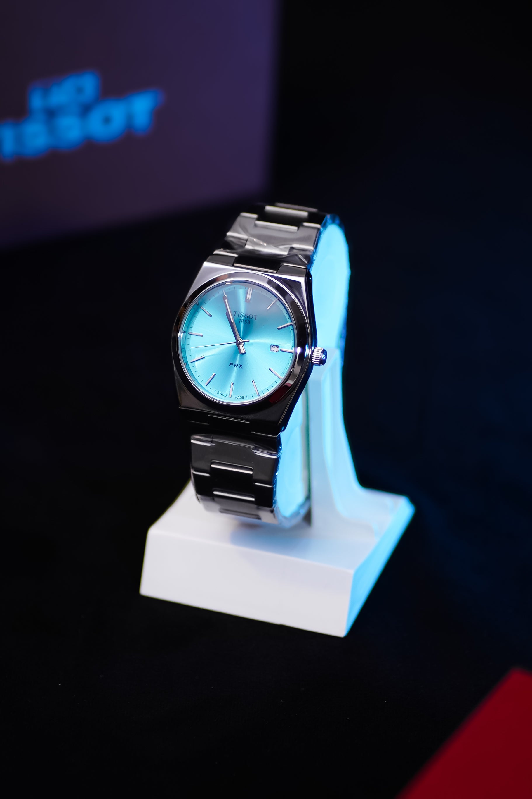 Tissot PRX Quartz (Ice blue)