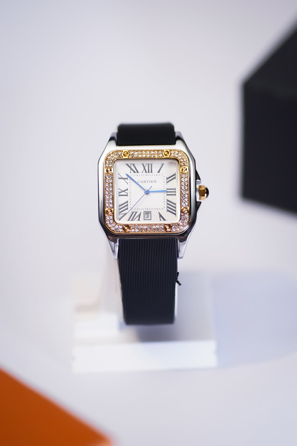 Cartier Heritage Santos "Iced"