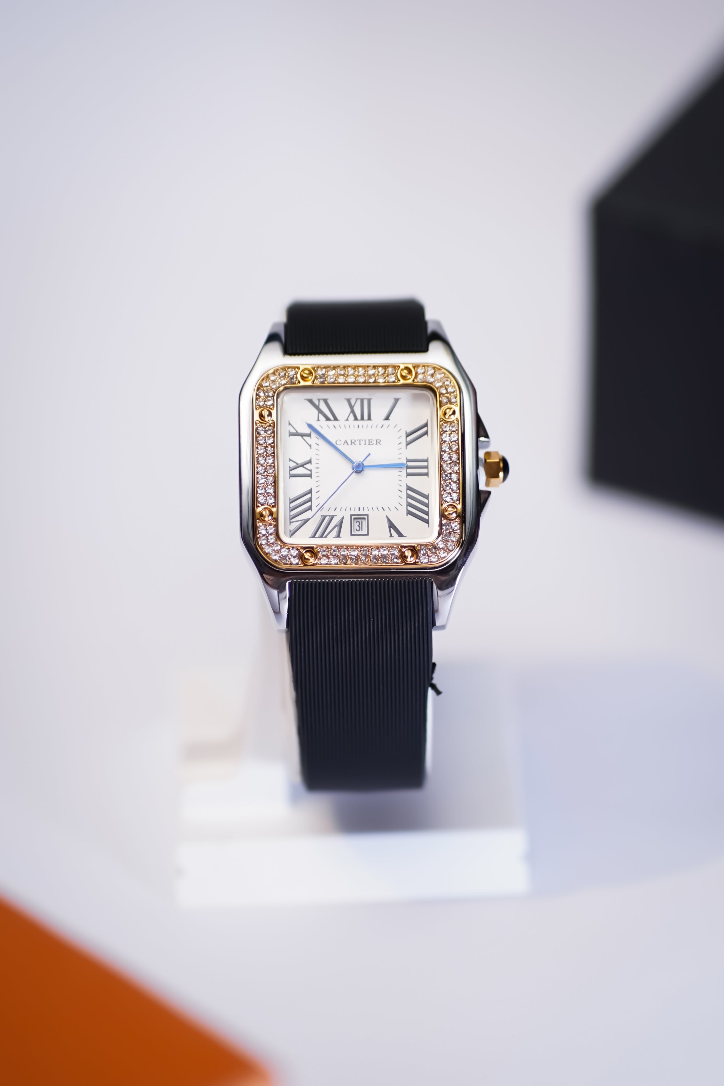 Cartier Heritage Santos "Iced"