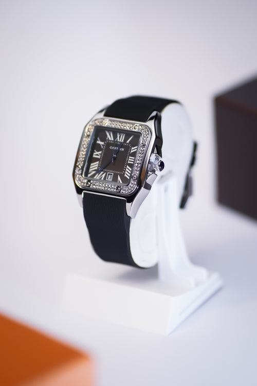 Cartier Heritage Santos Black 'iced'