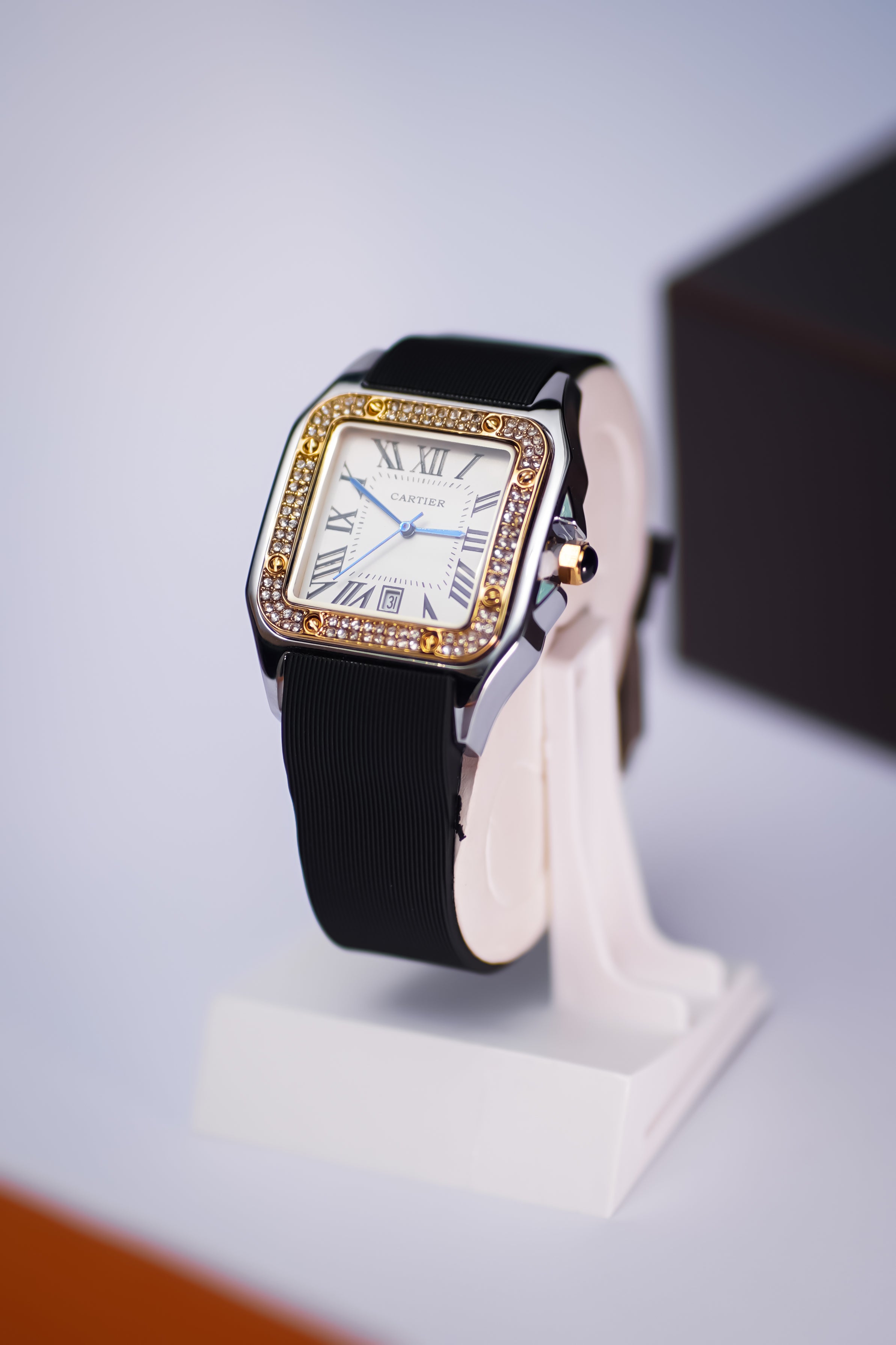Cartier Heritage Santos "Iced"