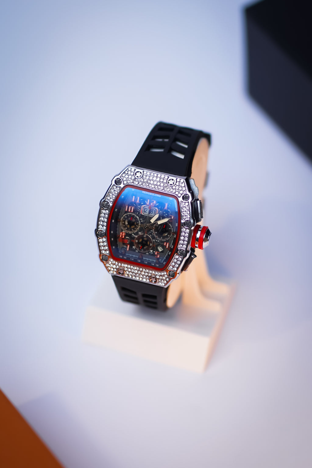 Richard Mille Aura Iced Out Tonneau